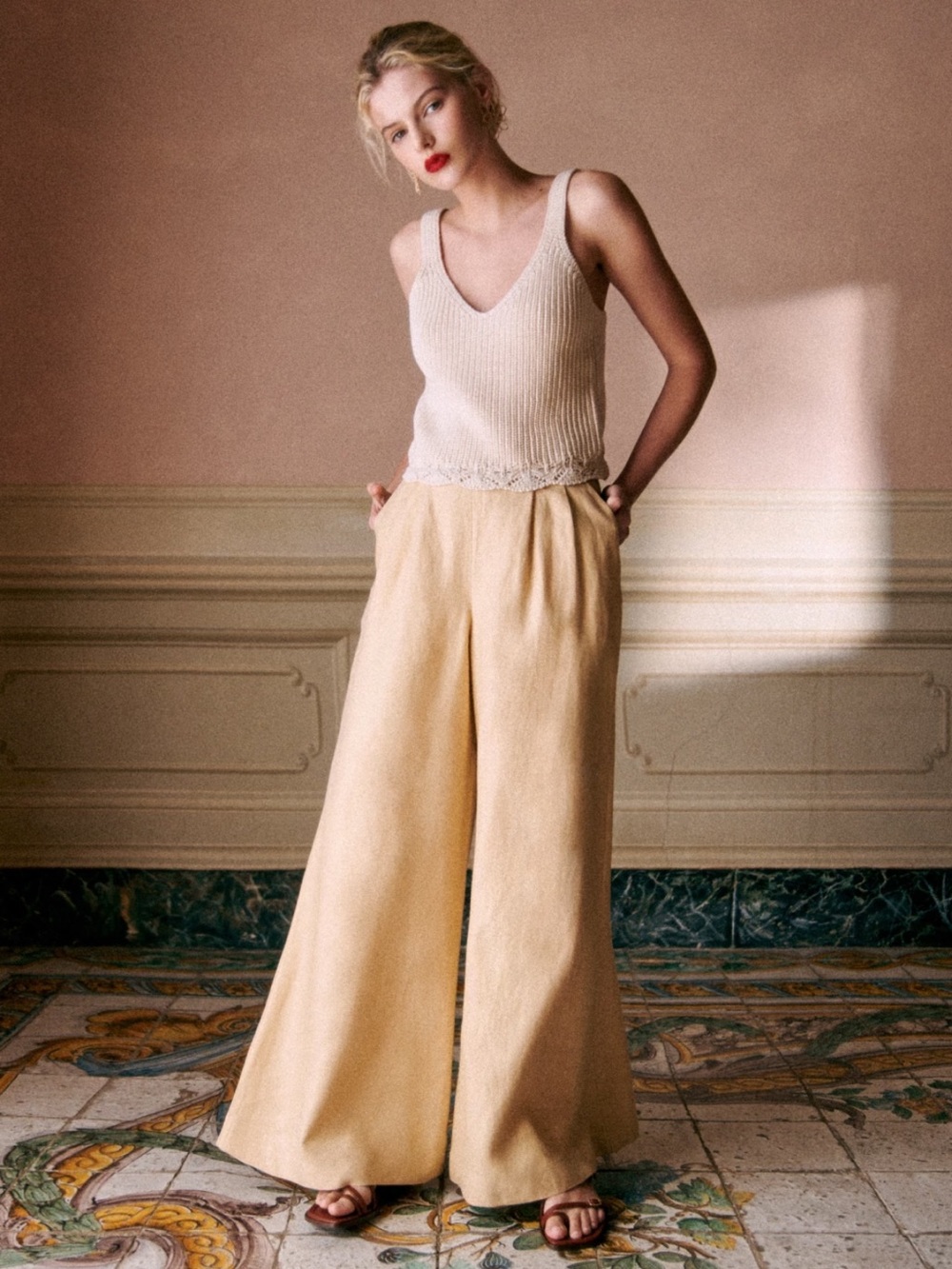 Sezane Silvio Trousers - Size 8